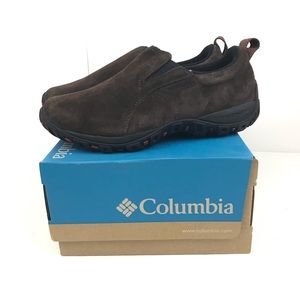 New Columbia Elm Grove Mens Leather Moccasins